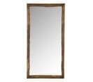 Miroir Mural En Bois "evasion" 176cm Marron