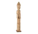 Statuette Déco "personnage Africain Debout" 88cm Naturel