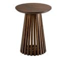 Table D'appoint Design En Bois "vincent" 40cm Marron