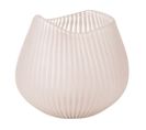 Vase Design Ligne "octave" 20cm Rose