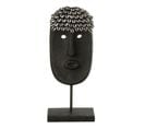 Statue Déco "masque Ethnique" 34cm Noir