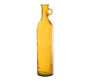 Vase Anse En Verre "bouteille" 75cm Ocre