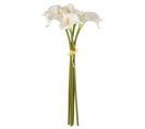 Bouquet De Fleurs Artificielles "calla" 57cm Blanc