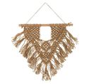 Décoration Murale "suspension Macramé" 60cm Beige