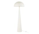 Lampadaire En Métal "champignon" 148cm Blanc