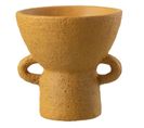 Vase Rond Design "zenia" 20cm Ocre