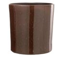 Cache-pot En Céramique Design "flek" 25cm Marron