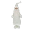 Statue Déco "père Noël" 66cm Blanc