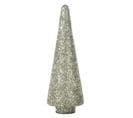 Sapin De Noël Déco à Paillettes "ethel" 39cm Argent