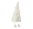 Statuette Déco Lutin "barbe" 38cm Blanc