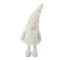 Statue Déco Lutin "barbe" 58cm Blanc