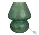 Lampe à Poser Éclat De Verre "tom" 30cm Vert