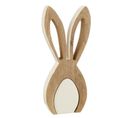 Statuette Déco "oreilles De Lapin" 32cm Naturel