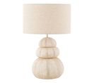 Lampe à Poser "oursin" 47cm Beige