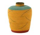 Vase Déco Jonc De Mer "desire" 38cm Jaune