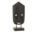 Statuette Déco "masque Primitif" 42cm Noir