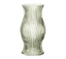 Vase Design Strié "mae" 26cm Vert Clair