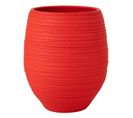 Cache-pot En Céramique "fiesta" 60cm Rouge