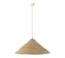 Lampe Suspension Chapeau "moonj" 80cm Naturel Clair