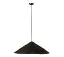 Lampe Suspension Chapeau "moonj" 80cm Noir