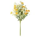 Bouquet De Fleurs Artificielles "mixtes" 85cm Jaune