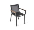 Fauteuil De Jardin Aluminium Et Bois Ticao