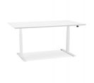 Bureau Électronique Ergonomique "kio" 150cm Blanc