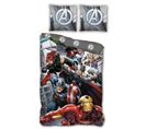 Parure De Lit Réversible Marvel Avengers - 140 Cm X 200 Cm