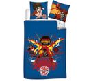 Parure De Lit Réversible Bakugan - 140 Cm X 200 Cm