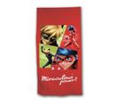 Serviette De Plage - Miraculous Ladybug - -power Ii- - 70x140 Cm