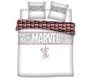 Parure De Lit Double Réversible Marvel Spiderman - 220 Cm X 240 Cm