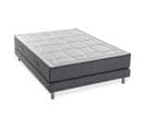 Ensemble Matelas Mousse + Sommier 160x200 Accueil Mémoire de forme 28cm - Ferme - Hotel Premium Lux