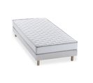 Pack Prêt À Dormir Top Matelas Mousse 90x190 Cm + Sommier + Couette + 1 Oreiller 60x60 Cm 14 Cm