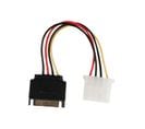 Cable Internal Power Cable - Sata 15-pin Male - Molex Female - 0.15 M - Various