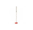 Siège Balançoire Ronde En Plastique Rouge   Balançoire Enfant - 27 Cm