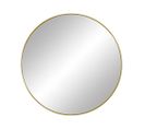 Palace - Miroir Rond En Métal Ø110 cm - Couleur - Or