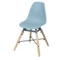 Chaise Design Scandinave Enfant Judy - Bleu