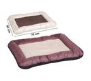 Dogi Coussin Tapis Matelas Impermeable Pour Chiens Et Chats Animaux 50x70cm 2 Couleurs Marron/beige