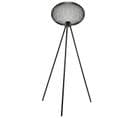 Lampadaire Design Industriel Rond En Métal Spirit - H. 160 Cm - Noir