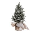 Sapin De Noël à LED "pot Jute" 29cm Vert