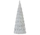 Statue Déco "arbre De Noël" 40cm Argent