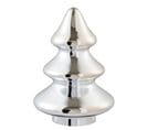 Statuette Déco Design "sapin De Noël" 27cm Argent