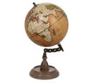 Déco "globe Vintage" 34cm Rouille