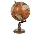 Déco "globe Vintage" 53cm Rouille