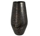 Vase Déco En Céramique "smokey" 47cm Noir