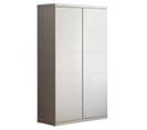 Armoire 2 Portes "lara" 204cm Blanc