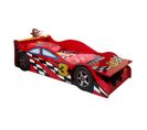 Lit Enfant Voiture "race" 70x140cm Rouge