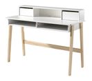 Bureau Design "kiddy" 120cm Naturel et Blanc