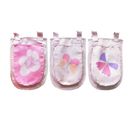 Lot De 3 Pochettes "pino Birdy" 52cm Rose