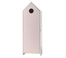 Armoire Enfant 4 Niveaux "casami" 171cm Rose